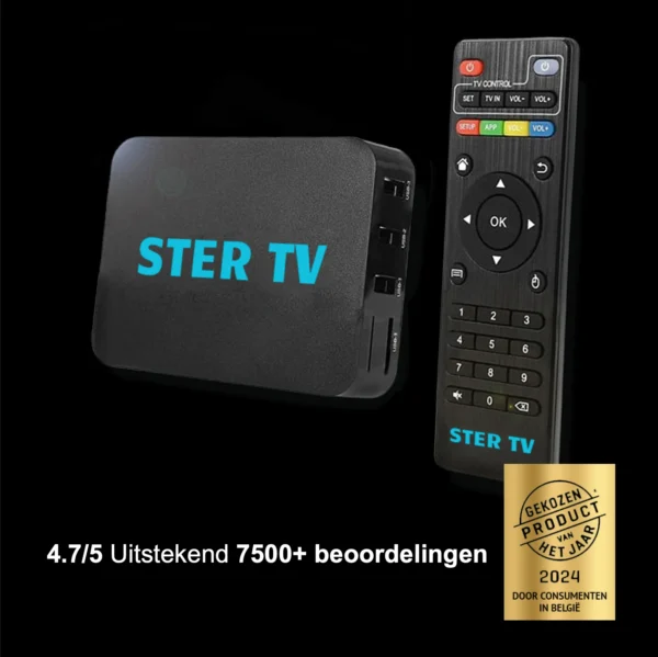 STER TV Box + Jaar Abonnement